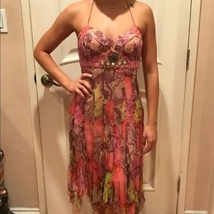 Jovani Halter Fairy Dress